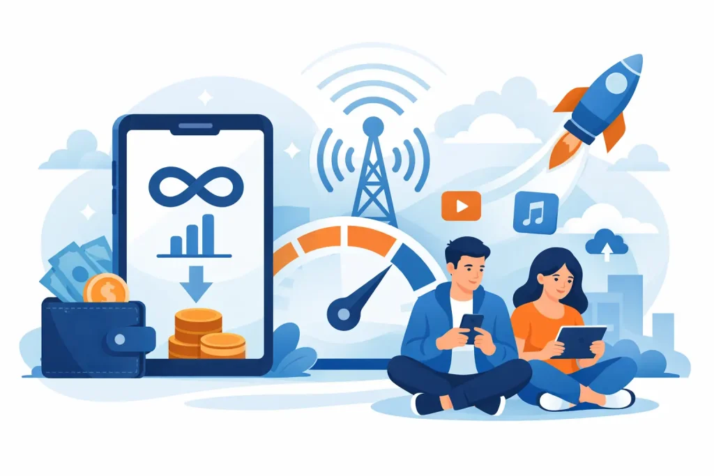 Cheap Unlimited High Speed Data Plans Explained