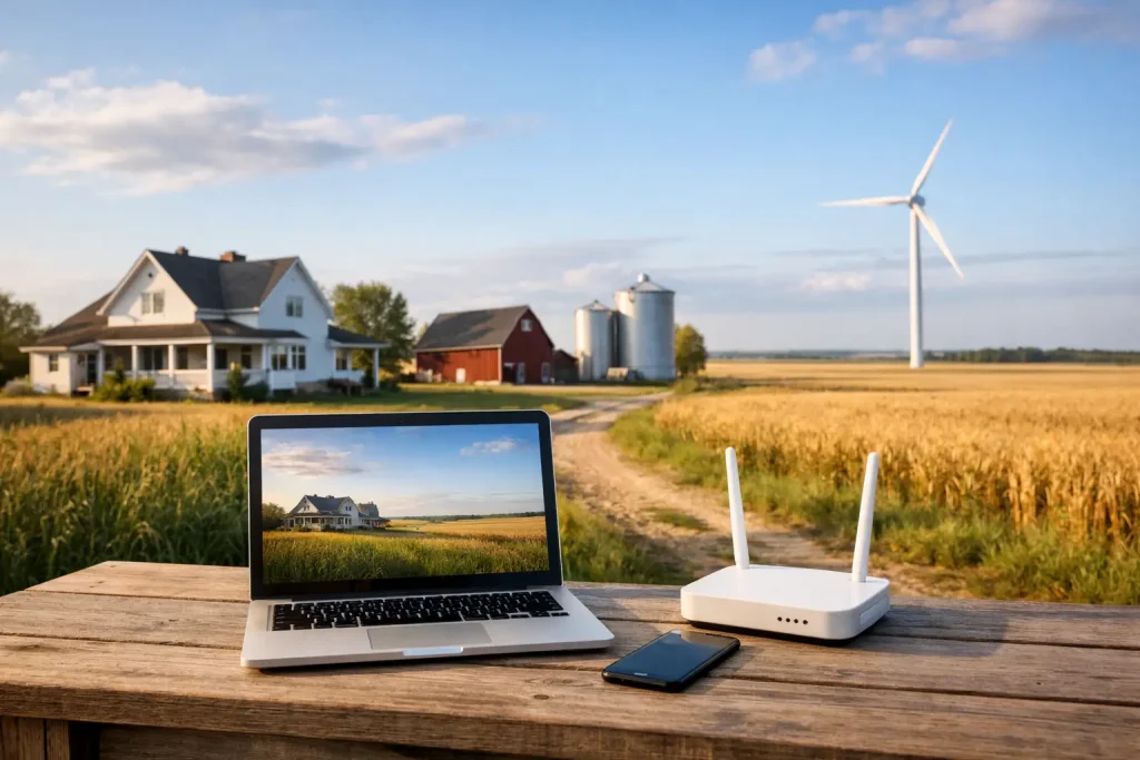 Best Internet for Farmhouses in Manitoba