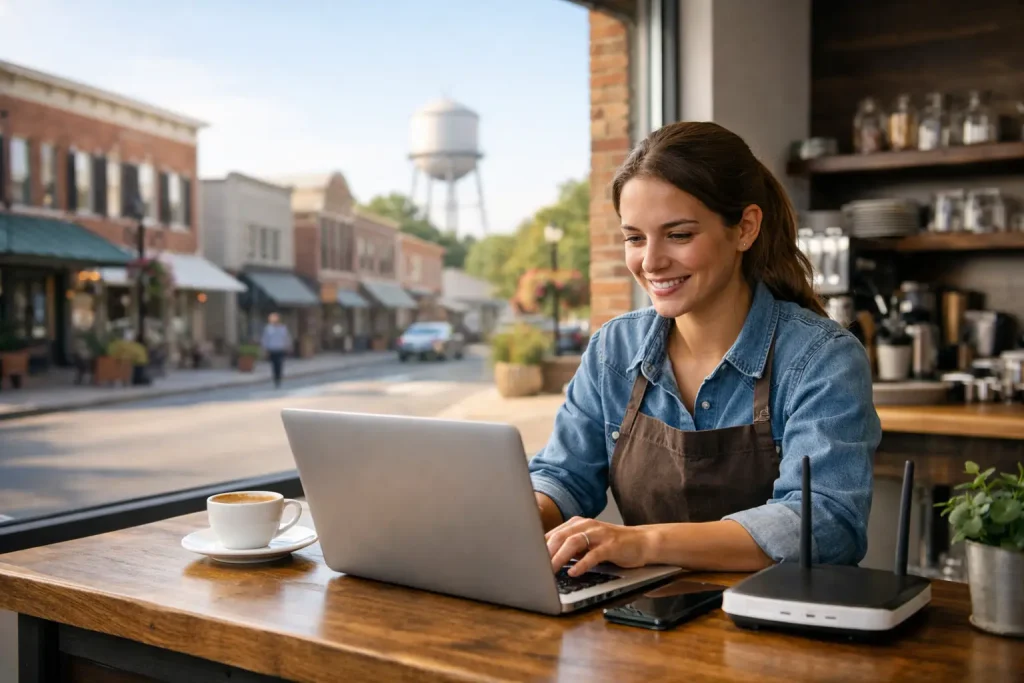 Small Town Business Internet Example That Works